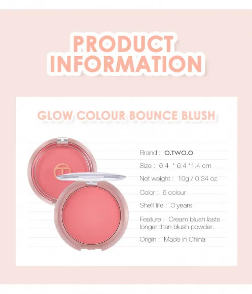 Румяна O.TWO.O арт. 9138 #04 1 цв.