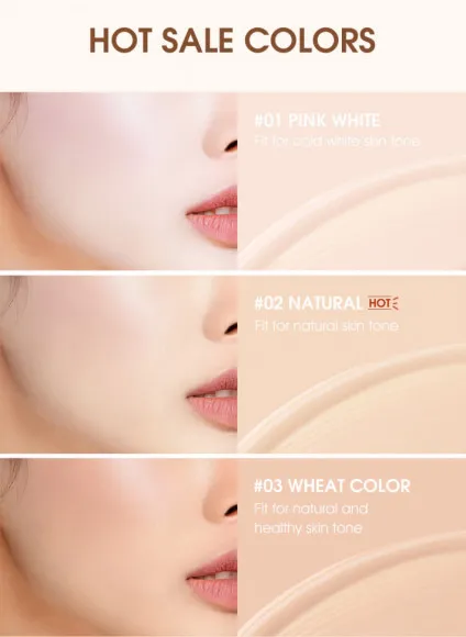 O.TWO.O BB-крем для лица - кушон с арт. SE003 #3 wheat color 2.5 g