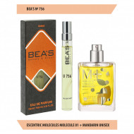 Компактный парфюм Beas U 756 Escentric Molecules Molecule 01 + Mandarin unisex 10 ml