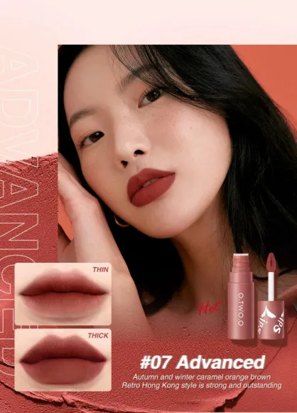 Матовая губная жидкая губная помада O.TWO.O 2 мл - арт 9144 #11 Терракотово-красный Матовая губная жидкая губная помада O.TWO.O 2 мл - арт 9144 #11 Терракотово-красный