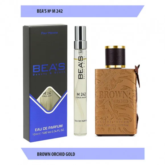 Компактный парфюм Beas Brown Orchid Gold for men 10 ml M 242