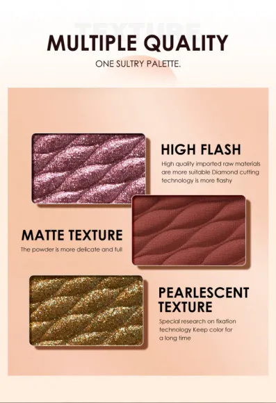 Палитра теней для век 8 цветов O.TWO.O арт. SC021 #03 10 g.