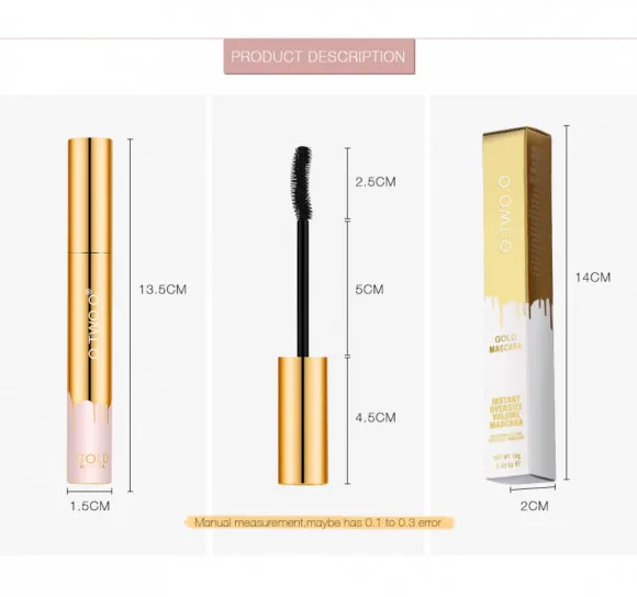 Тушь для ресниц O.TWO.O Gold Mascara 10g (арт. 9981) Тушь для ресниц O.TWO.O Gold Mascara 10g (арт. 9981)