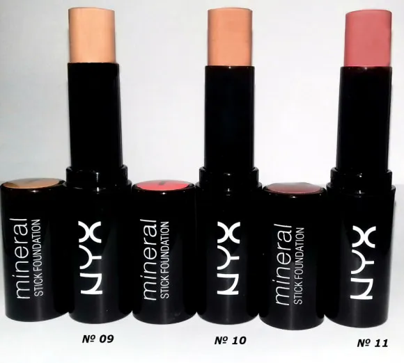 Тональный крем NYX mineral stick foundation 6g Тональный крем NYX mineral stick foundation 6g