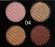 Тени для век O.TWO.O 4 Colours Eyeshadow (6053) 5g