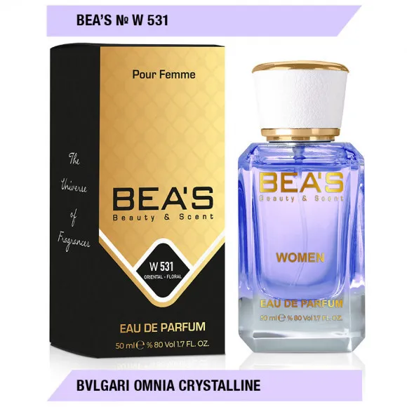 Парфюм Beas Bvlgari Omnia Crystalline White арт. W 531 Парфюм Beas Bvlgari Omnia Crystalline White арт. W 531