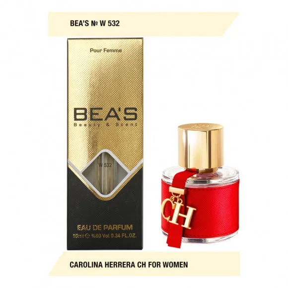 Компактный парфюм Beas Carolina Herrera CH for women 10 ml арт. W 532 Компактный парфюм Beas Carolina Herrera CH for women 10 ml арт. W 532