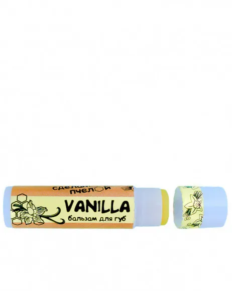 Бальзам для губ Сделано пчелой Мёд + Ваниль 5 гр