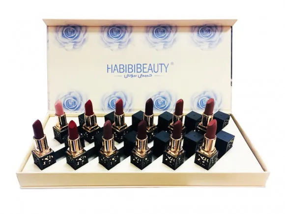 Подарочный набор помад Habibibeauty 12 шт *3.8g