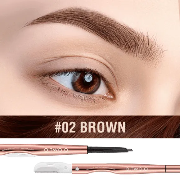 Карандаш для бровей O.TWO.O арт. SC047 №02 Brown 0.12 g.