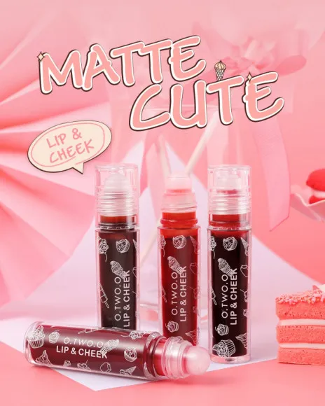 Тинт для губ 2 в 1 O.TWO.O арт. YJ005-01 №4 (Strawberry Love Hickey) 6.5 g. Тинт для губ 2 в 1 O.TWO.O арт. YJ005-01 №4 (Strawberry Love Hickey) 6.5 g.