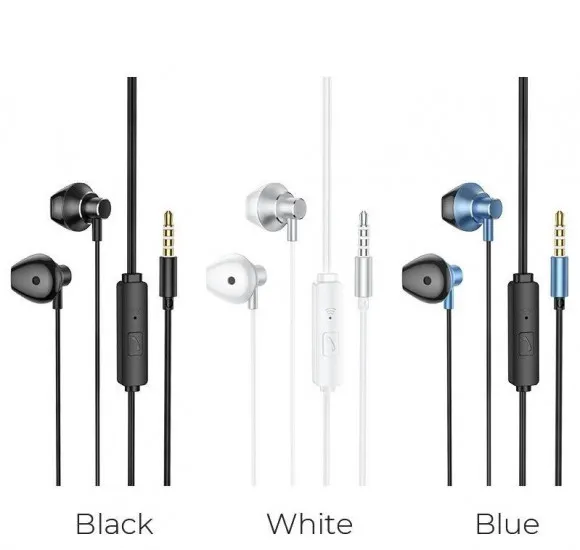 Hoco M75 Earphones Проводные наушники с микрофоном Hoco M75 Earphones Проводные наушники с микрофоном