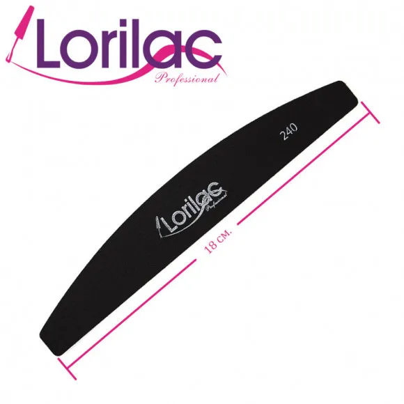 Сменный файл Lorilac для пилки-основы лодочка 18 см - 240 грит Сменный файл Lorilac для пилки-основы лодочка 18 см - 240 грит