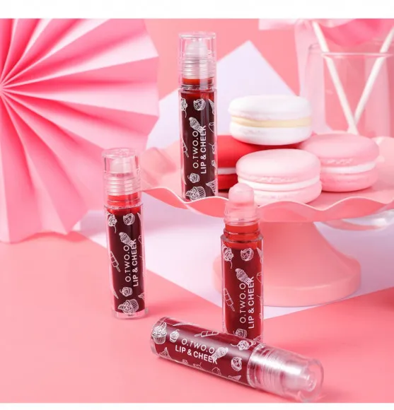 Тинт для губ 2 в 1 O.TWO.O арт. YJ005 №1 (Sweet For You) 6.5 g. Тинт для губ 2 в 1 O.TWO.O арт. YJ005 №1 (Sweet For You) 6.5 g.