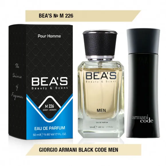 Парфюм Beas Джорджо Армани Black Code Men арт. M 226