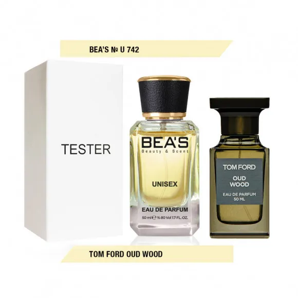 Тестер Beas Tom Ford Oud Wood unisex 50 ml арт. U 742 (без коробки)