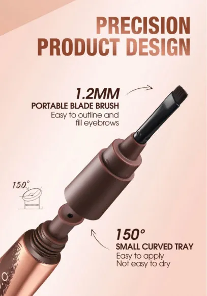 Гель для бровей O.TWO.O SC071 #B02 - Темно-коричневый Гель для бровей O.TWO.O SC071 #B02 - Темно-коричневый