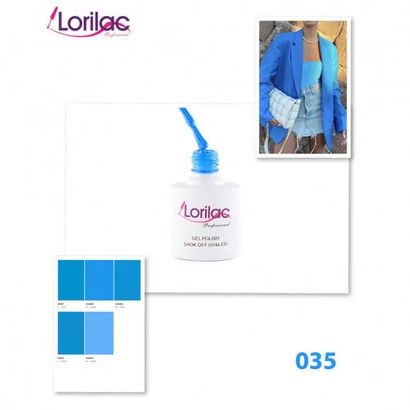 Гель-лак Lorilac -035 10 ml Гель-лак Lorilac -035 10 ml