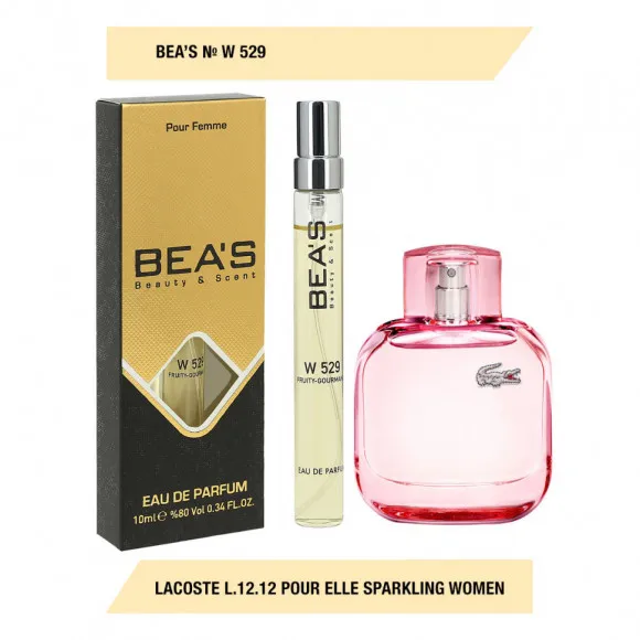 Компактный парфюм Beas Lacoste L.12.12 Pour Elle Sparkling for women 10 ml арт. W 529