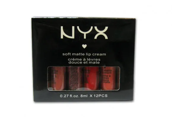 Жидкая помада NYX soft matte lip cream(12шт)