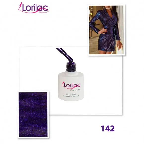Гель-лак Lorilac -142 10 ml Гель-лак Lorilac -142 10 ml