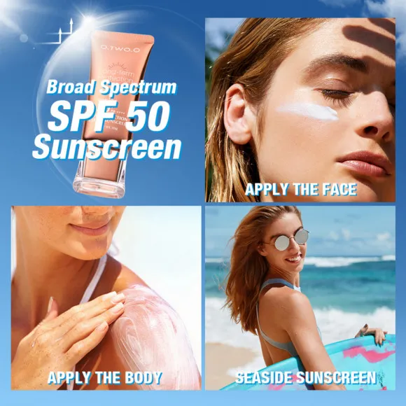 Солнцезащитный крем O.TWO.O Sunscreen SPF50 PA++++ Refreshing Oil-Free Formula UV Sun Protection 30 ml Арт: FC001