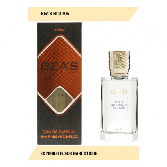 Компактный парфюм Beas Ex Nihilo Fleur Narcotique unisex 10 ml арт. U 705 Компактный парфюм Beas Ex Nihilo Fleur Narcotique unisex 10 ml арт. U 705