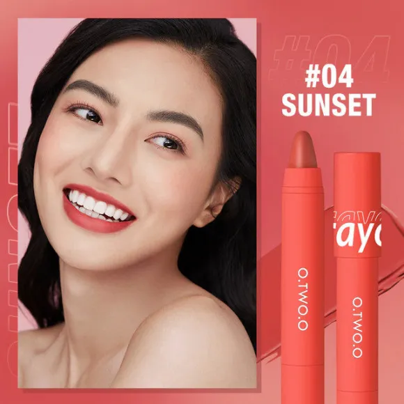 Матовый карандаш для губ O.TWO.O #4 Красный 3.5 g. Арт: SC051