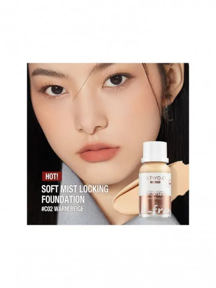 Тональный крем с матовым покрытием для жирной кожи O.TWO.O sc038 #03 Warm Natural Тональный крем с матовым покрытием для жирной кожи O.TWO.O sc038 #03 Warm Natural