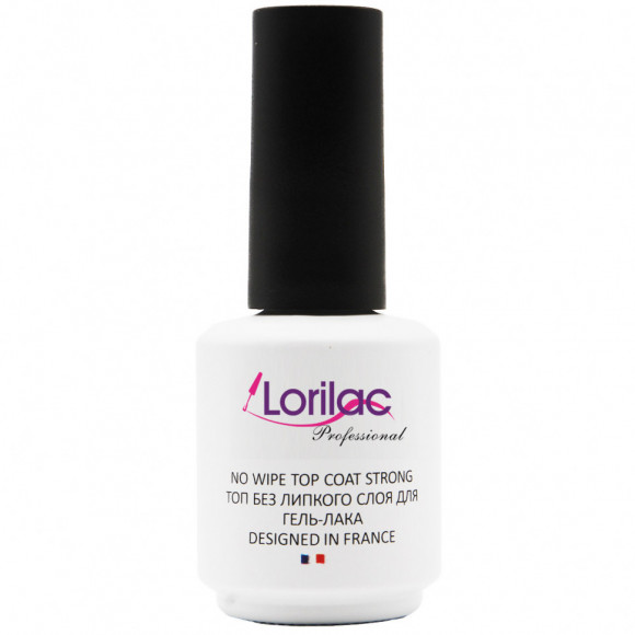 Lorilac топ без липкого слоя для гель-лака 15 ml