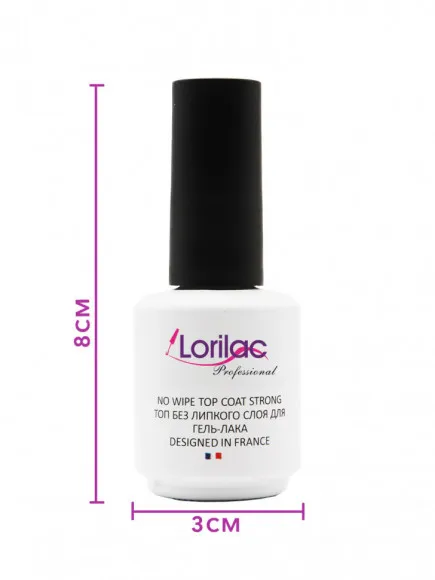 Lorilac топ без липкого слоя для гель-лака 15 ml Lorilac топ без липкого слоя для гель-лака 15 ml