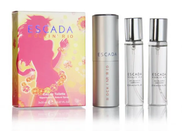 Туалетная вода 3*20 ml Escada Rockin' Rio