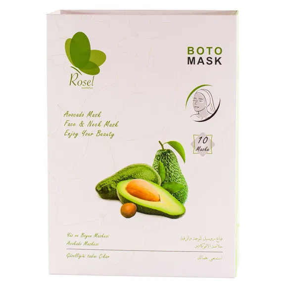 Маски для лица, шеи и декольте Rosel Cosmetics Avocado Mask Маски для лица, шеи и декольте Rosel Cosmetics Avocado Mask