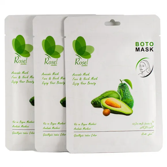 Маски для лица, шеи и декольте Rosel Cosmetics Avocado Mask Маски для лица, шеи и декольте Rosel Cosmetics Avocado Mask