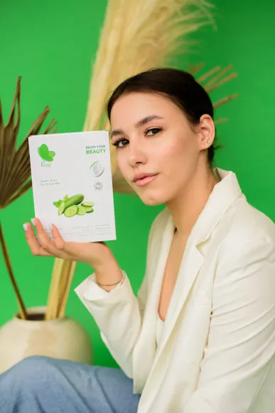 Маски для лица Rosel Cosmetics Face & Neck Mask Cucumber Extract Маски для лица Rosel Cosmetics Face & Neck Mask Cucumber Extract