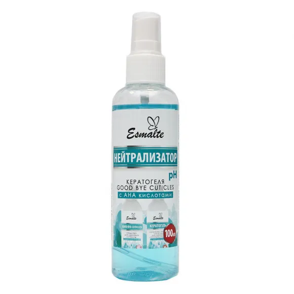 Нейтрализатор pH Esmalte кератогеля Good Bye Cuticles с АНА кислотами 100 ml