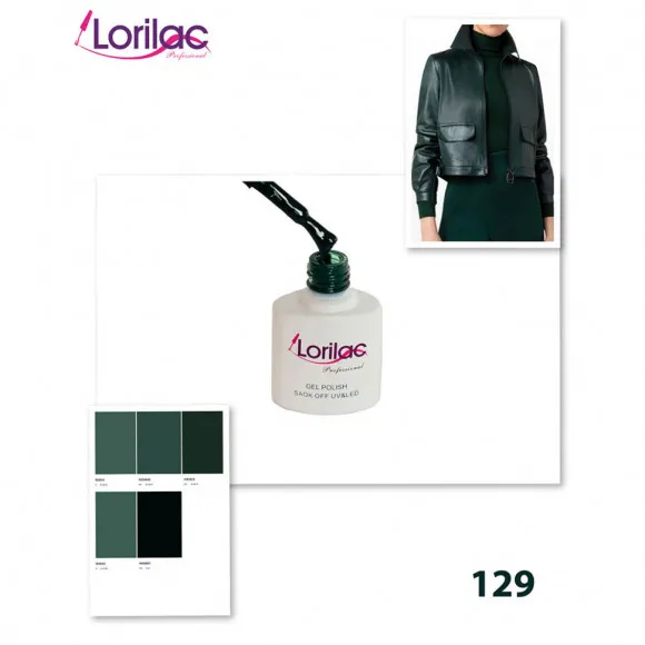 Гель-лак Lorilac -129 10 ml Гель-лак Lorilac -129 10 ml