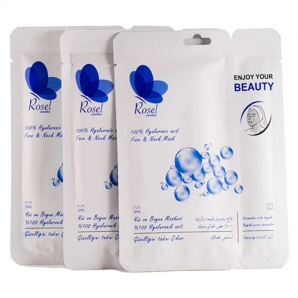 Маски для лица Rosel Cosmetics Face Mask 100% Hyaluronic acid Маски для лица Rosel Cosmetics Face Mask 100% Hyaluronic acid