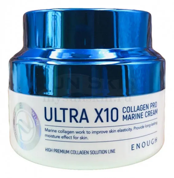 Увлажняющий крем с коллагеном Enough Ultra X10 Collagen Pro Marine Cream 50 ml Увлажняющий крем с коллагеном Enough Ultra X10 Collagen Pro Marine Cream 50 ml