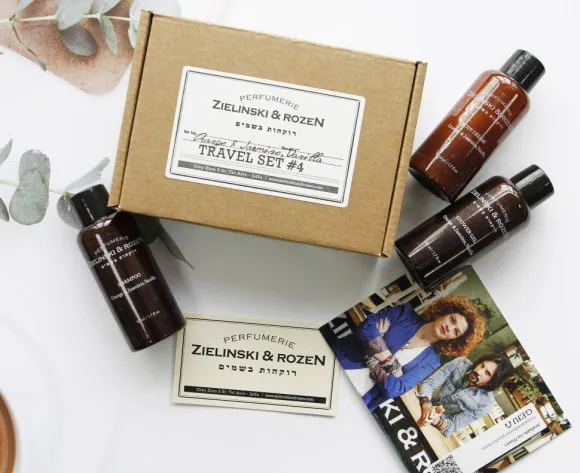 Дорожный набор Z & R Orange & Jasmine, Vanilla #4 - 3x50 ml Дорожный набор Z & R Orange & Jasmine, Vanilla #4 - 3x50 ml