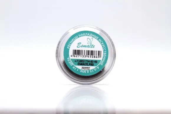 Ресницы Esmalte в банке A-0.15 - 8мм 1гр. Шелк