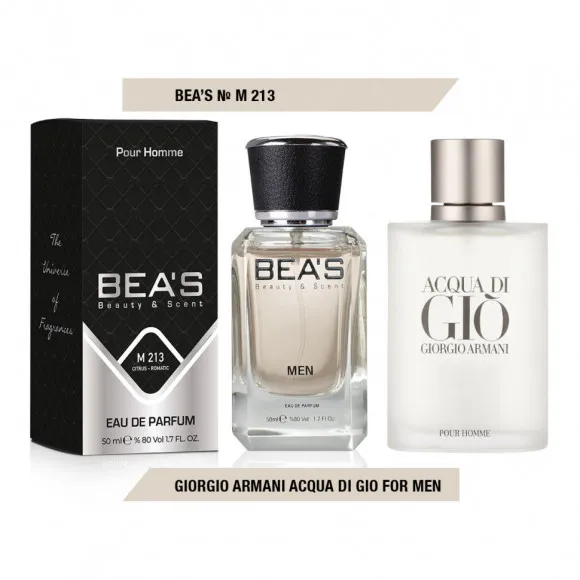 Парфюм Beas Джорджо Армани Acqua Di Gio Men 50 ml арт. M 213