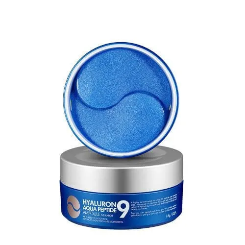 Увлажняющие гидрогелевые патчи с пептидами Меди Пил Hyaluron Aqua Peptide 9 Ampoule Eye Patch 60 шт.