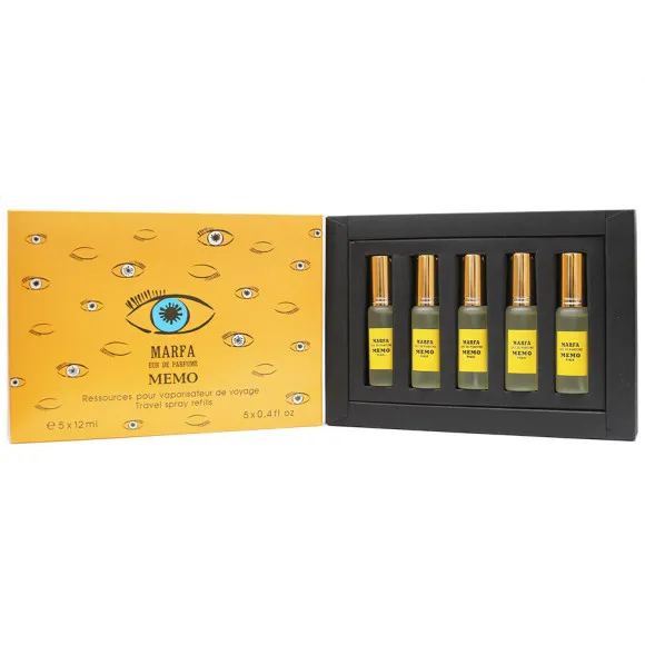 Парфюмерный набор Memo Paris Marfa edp unisex 5 x 12 ml Парфюмерный набор Memo Paris Marfa edp unisex 5 x 12 ml