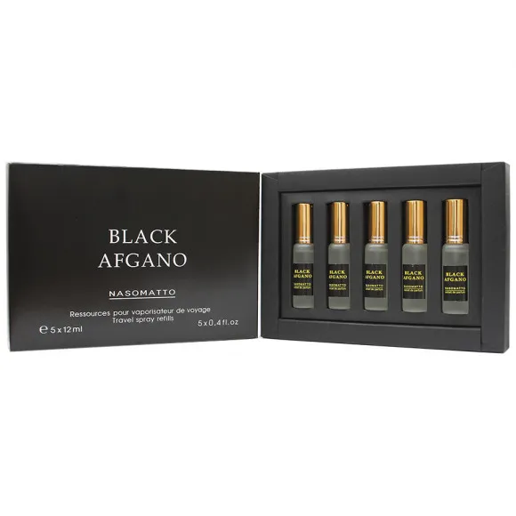 Парфюмерный набор Nasomatto Black Afgano edp unisex 5 x 12 ml Парфюмерный набор Nasomatto Black Afgano edp unisex 5 x 12 ml