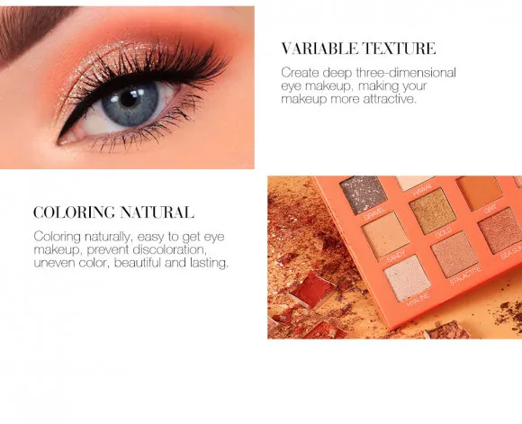 Матовые Тени для век O.TWO.O арт. 9995 27 g.