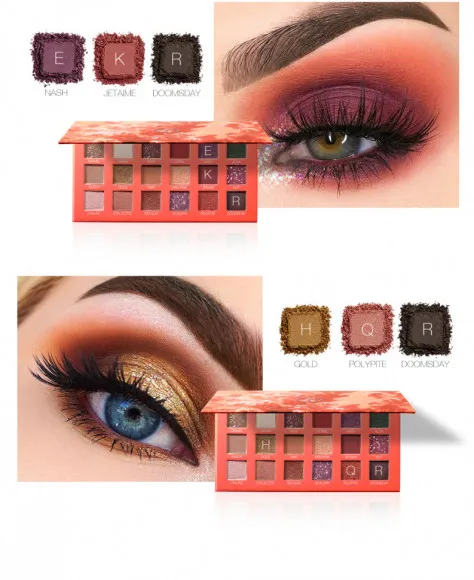 Матовые Тени для век O.TWO.O арт. 9995 27 g.