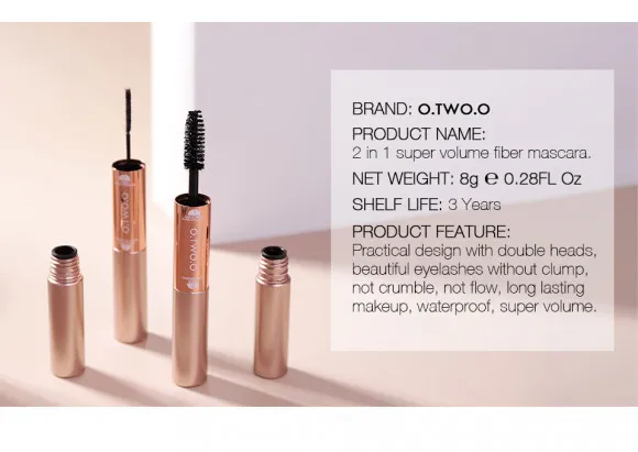 Тушь для ресниц 4D из шелкового волокна O.TWO.O арт. 9135 Тушь для ресниц 4D из шелкового волокна O.TWO.O арт. 9135