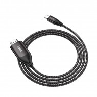 Кабель HOCO UA16 Type-C to HDMI audio,video hd cable adapter 2м.