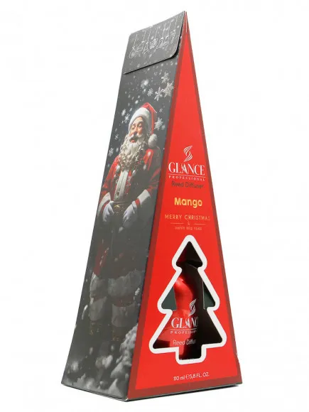 Glance ароматический Диффузор Mango (в подарочной упаковке Merry Christmas & Happy New Year ) 110 мл Glance ароматический Диффузор Mango (в подарочной упаковке Merry Christmas & Happy New Year ) 110 мл